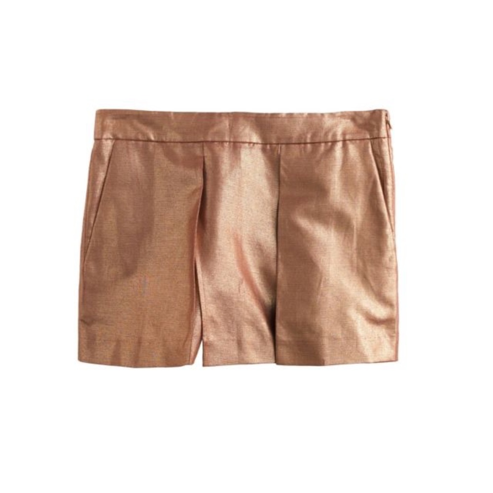 J crew copper skort
